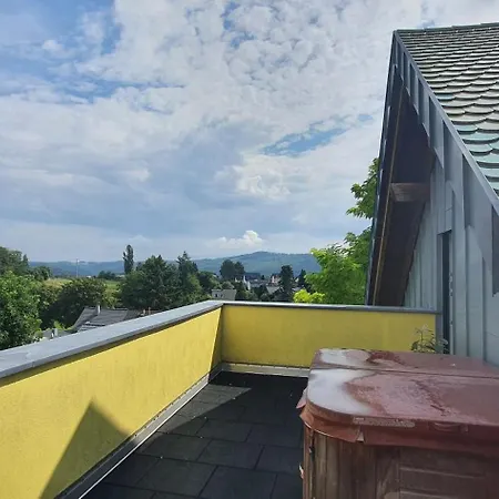 Greenheart - Sauna, Terrasse, Bbq, Fernsicht, Kamin * Horbach (Westerwaldkreis)