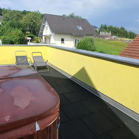 Greenheart - Sauna, Terrasse, Bbq, Fernsicht, Kamin 别墅 Horbach (Westerwaldkreis)