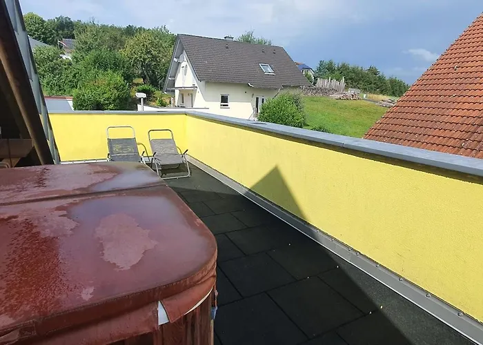 Greenheart - Sauna, Terrasse, Bbq, Fernsicht, Kamin Вилла Horbach (Westerwaldkreis)