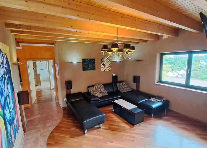 Вилла Greenheart - Sauna, Terrasse, Bbq, Fernsicht, Kamin Horbach (Westerwaldkreis)